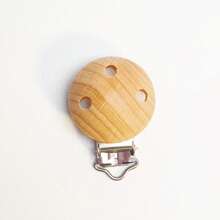 5/10pcs Beechwood Clasps DIY Beading Accessories - Non-porous Beech Wood Clip - View 5