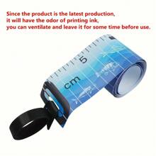 1pc Foldable Waterproof Fish Measuring Ruler - 90cm/35in - High Quality PVC Material - Fishing Accessory