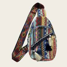 1pc New Western Asian Women's Shoulder Bag Fashion Crossbody Bag Chest Bag Handbag