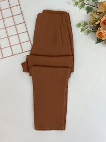 Sullyn_modas High Waist Pants - Bronze - View 6