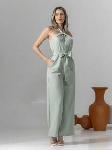 Tailored Overalls M3094 - Mint Green - View 3
