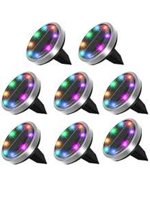 Outdoor Solar Ground Lights, Solar Path Lights, Solar Lawn Lights, Solar Garden Lights, Solar Walkway Lights, Solar Lighting, IP65 Waterproof Ambient Lights, Suitable For Courtyards, Villas, Sheds, Gardens, Terraces, Parties, Picnics, Halloween Festivals, And Other Lighting Applications.
