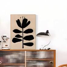 1 件北欧简约墙壁艺术复古花卉动漫艺术海报艺术品家居装饰无框架