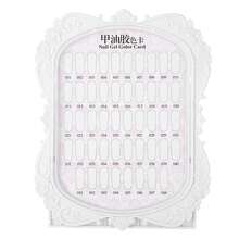 1PC Nail Polish Display Stand 48 Colors Gel Manicure Practice Rack Flower Design - As Shown - View 4