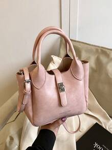 Premium Quality Silk Scarf Tote Basket Bag, Cute Niche Luxury Shoulder Crossbody Bucket Bag