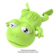 1 件游泳池青蛙玩具，彩色可爱青蛙形婴儿浴室浴室淋浴互动游戏，有趣的游泳池淋浴玩具，适用于游泳池、浴室、发条玩具家庭互动教育玩具万圣节和感恩节礼物 - NO.6699-51S 浴室青蛙 - 查看 12