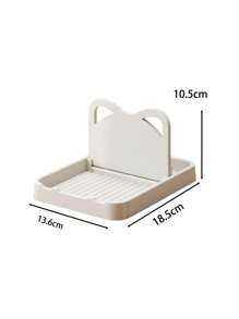 1pc Multifunctional Kitchen Fork, Spoon, Pot Lid And Spatula Stand, Foldable Utensils Organizer, Convenient Cooking Tools