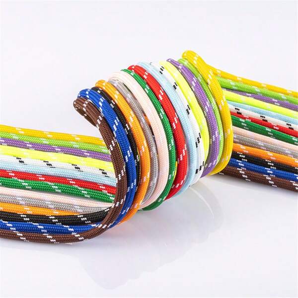 1roll 5yards 6mm Stout Paracord Cord Lanyard Rope Handmade DIY Cord Bracelet Making