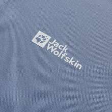 Jack Wolfskin Polo deportivo de manga corta Asia Dala SS, de hombre, para running, fitness y entrenamiento, transpirable, camiseta de número de referencia 5820055-C0459