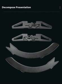 1pc Highway Mountain Bike Parking Rack Display Stand Fixed Foot Support Bracket Adjustable Base - Multicolor - View 3