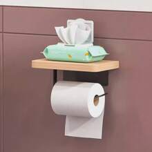 1 szt. Ścienny uchwyt na papier toaletowy, dozownik do łazienki, wodoodporny uchwyt na papier toaletowy, dozownik do łazienki, wanna bez wiercenia