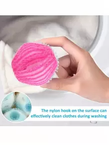宠物毛发去除洗衣机球，蓬松洗衣球 - 防粘，洗衣机清洁球，可重复使用且耐用的绒毛收集器，使衣物和床上用品保持无毛，宠物主人必备 - 提升您的洗衣体验