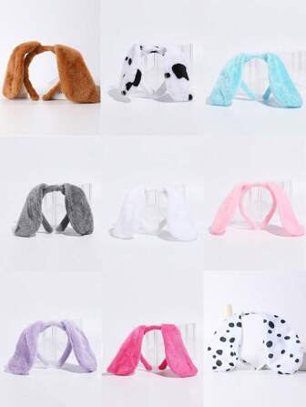 斑点狗耳朵头带，派对表演道具，游戏道具，广告促销头带，节日派对发饰