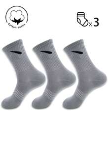 1/2/4/6/10 Pairs Of Men's Crew Socks,Cotton Sock,Long Socks,Weeklysocks ,Black Socks,White Socks,Short Socks,Autumn/Winter/Spring/Fall/Sunmer Socks,Breathable, Moisture Wicking, Sports, Business, Leisure, And Seasonal Socks With Random Colors