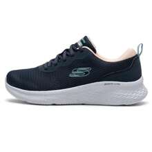 Skechers 女鞋 運動鞋輕盈透氣休閒鞋緩震耐磨跑步鞋 150014-NVMT - 海軍藍色 - 查看 1