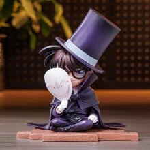 Banpresto Figuras en miniatura con estilo Q de los personajes Conan y Kaitou Kid de Detective Conan, 2 opciones, figura de anime, decoración, regalo de festival