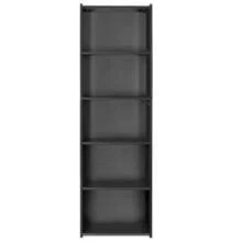 Segawe 5-Tiers Bookshelf Bookcase Multipurpose Collection Display Storage