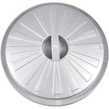 keeeper. Cubo de basura / papelera polivalente con tapa cerrable, Muy grande, Plástico resistente (PP), 50 l, Mats, Plateado. Envío gratis en 24/72h