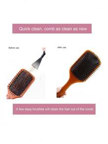 1 szt. Grzebień do czyszczenia włosów, szczotka do usuwania włosów, klips do czyszczenia włosów, okrągła szczotka do czyszczenia Air Cushion, narzędzie do akcesoriów do włosów