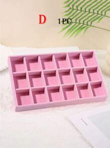 Set de 9 bandejas para exhibir joyería, caja organizadora de joyería de terciopelo, cajones apilables para joyería, bandeja de almacenamiento y exhibición de joyería con múltiples compartimentos, estilo minimalista, gran capacidad, para colecciones de vacaciones en la playa, baño o dormitorio