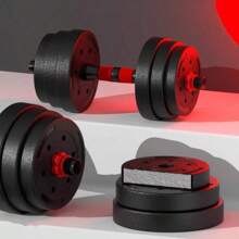 1 件小孔杠铃片，哑铃片，哑铃家用组合手持杠铃片，健身举重，适用于臀部和手臂肌肉力量训练，健身房配件，运动，健身房，家庭锻炼，健身房重量，重量，女士重量