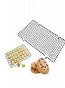 Kit Of 2 Nonstick Clink Racks For Cooling Food, Cakes And Cookies - Multicolor - View 9
