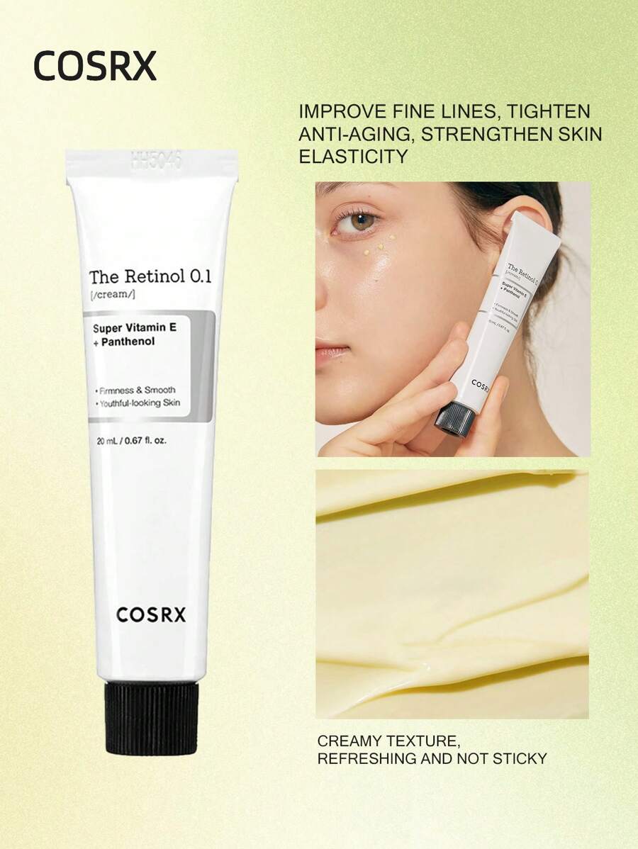 COSRX The Retinol 0.1 Cream Anti-Aging Eye And Neck Cream 20ml - Retinol 0.1% Cream - View 1