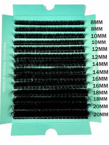 High Quality Soft 5D Fluffy Lashes DIY Extensions 280/196/200pcs D-Curl Voluming Individual Lashes Set For DIY Lash Extensions At Home (80D/100D/120D/160D, D-Mix 10-20mm) Lash Clusters, Eyelash Clusters, Individual Eyelashes, Lashes, Fake Lashes