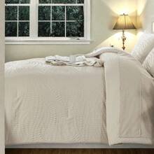 Modern Style Exquisite Comforter Set For Women Men,Twin(5 Pieces),Full/Queen/King(7pieces),Super Soft, Breathable, Warm, And Comfortable Comforter Set, Bed In A Bag Set For Anniversary, Birthdays, Or Other Holidays - 卡其色 - 查看 4