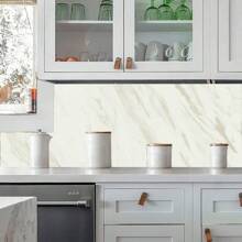 20PCS Self-Adhesive Black Marble PVC Cladding Wall Panels For Kitchen Bathroom Carnival Home Sticker - Albaricoque - Ver 8