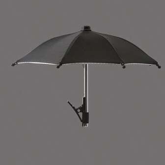 Cell Phone Holder Umbrella Clip, Outdoor Smartphone Bracket Anti-Glare Sunshade Portable Mini Umbrella