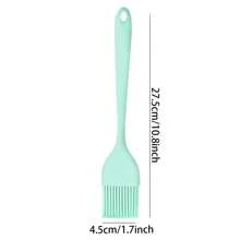 硅胶烘焙糕点刷 - 1 件耐热烹饪刷，适用于油、酱汁、黄油、烧烤、烤架和腌料，适用于洗碗机 - 彩色 - 查看 6