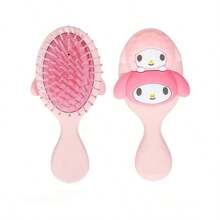 Sanrio 1 pièce Brosse à cheveux massante à coussin d'air Sanrio My Melody mignonne, accessoire de mode de dessin animé, outil de coiffure
