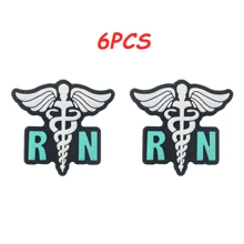 6pcs, Silicone Focal Beads Containing Sky Wings, Suitable For DIY Handmade Jewelry Making, Bead Pens, Etc - Multicolor - View 11