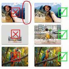 3pcs Customized Photos, Customized Magnetic Refrigerator Magnets, Souvenir Gifts, Couple Gifts, Family Gifts, Birthday Gifts, Xmas Decoration, Housewarming, Kitchen Essentials, Family Reunion Gifts, Gifts For Fathers Day, Mood-Boosting Decor - Multicolor - View 7