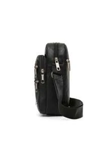 High-Quality Genuine PU Leather Casual Large Capacity Shoulder Bag For Men Sling Bag Side Bags For Men - Multicolor - View 6