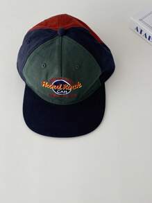 1pc Fashionable Embroidered Casual Flat Brim Baseball Cap, New Spring/Summer Street Letter Embroidery Unisex Hip Hop Soft Top Hat,Beach,Vacation - Multicolor - View 18