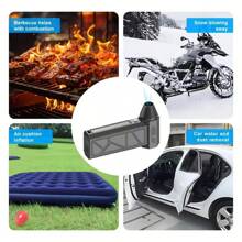 RAF Powerful Fan, Portable High-Speed Turbine Fan, Vacuum Cleaner, Suitable For Dust Removal, Snow Blowing, Powerful Fan Used In Barbecue Charcoal, Car Vacuum Cleaner, Multi-Functional Powerful Turbine Fan