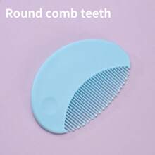 婴幼儿护理用品便携式新生儿头部清洁 2 件梳子刷套装