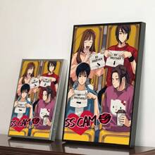 1 件经典动漫 Hetalia World-Stars 经典复古海报帆布印刷海报艺术品可爱房间装饰无框架