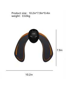 New EMS Buttocks Muscle Stimulator, Fitness Butt Lifting, Abdominal, Arm & Leg Training Device, Massage Belt - Black - View 4