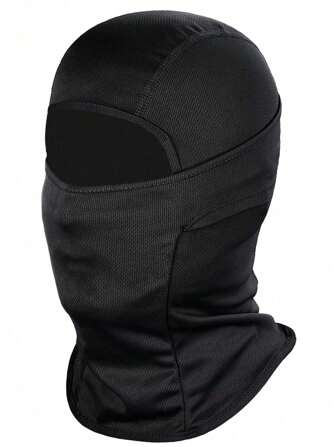 1 pieza Máscara facial unisex, protector facial UV, protector facial liviano para motocicleta/esquí