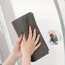 5块装魔布无痕擦玻璃布专用无水印花布镜面洁具灰色玻璃巾无痕无水印家用无毛吸水布镜面洁具