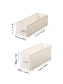 Fabric Closet Storage Bins – Foldable Drawer Organizers For Clothes, Towels, Underwear, Wardrobe Dividers | Collapsible, Stackable, Handle-Equipped, Space-Saving For Bedroom, Closet, Dresser