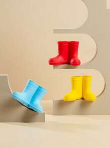 1pc Creative Portable Toothbrush Holder, Bathroom Rain Boot Shaped Toothbrush Storage Rack, Makeup Brush Holder, Office Stationery Pen Organizer, Portable Cutlery Holder Home Bathroom Decor Fall Decor Back To School - Multicolor - View 2