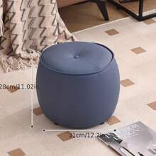 1 件式矮凳，简约家用木制长凳，优雅客厅沙发边咖啡桌脚凳，门厅换鞋矮凳储物收纳架 - 彩色 - 查看 10