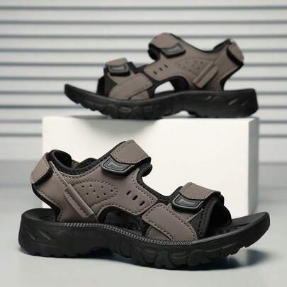 Unisex Casual Sandals, Outdoor Sports Sandals, Business Casual Thick Sole Summer Beach Sandals, Breathable Comfortable Adjustable Hook And Loop Men's Cross Sandals, Men's Summer Sandals, Summer Sports Shoes, Size 36-47, Women's Sandals, Women's Summer Sandals, Women's Hiking Sandals, Women's Walking Shoes, Women's Summer Shoes