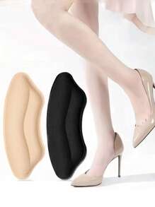 2/4Pairs Heel Cushion Pads For Big & Loose Shoes - Protectors For Blisters, Friction & Heel Pain - Anti-Slip Grips To Make Shoes Fit Tighter