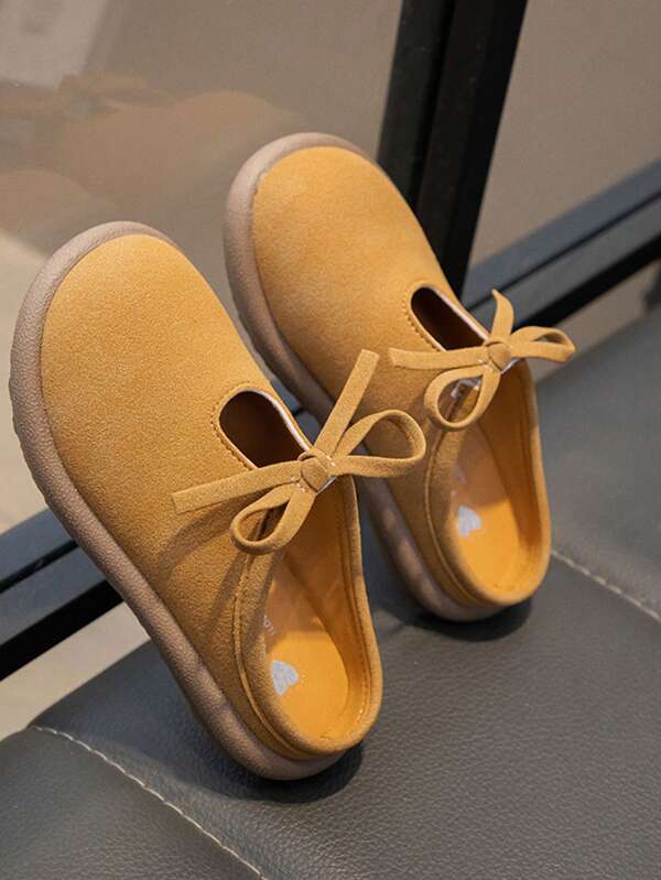 1 par de pantuflas planas de forro polar y lino para niños y niñas, para otoño/invierno