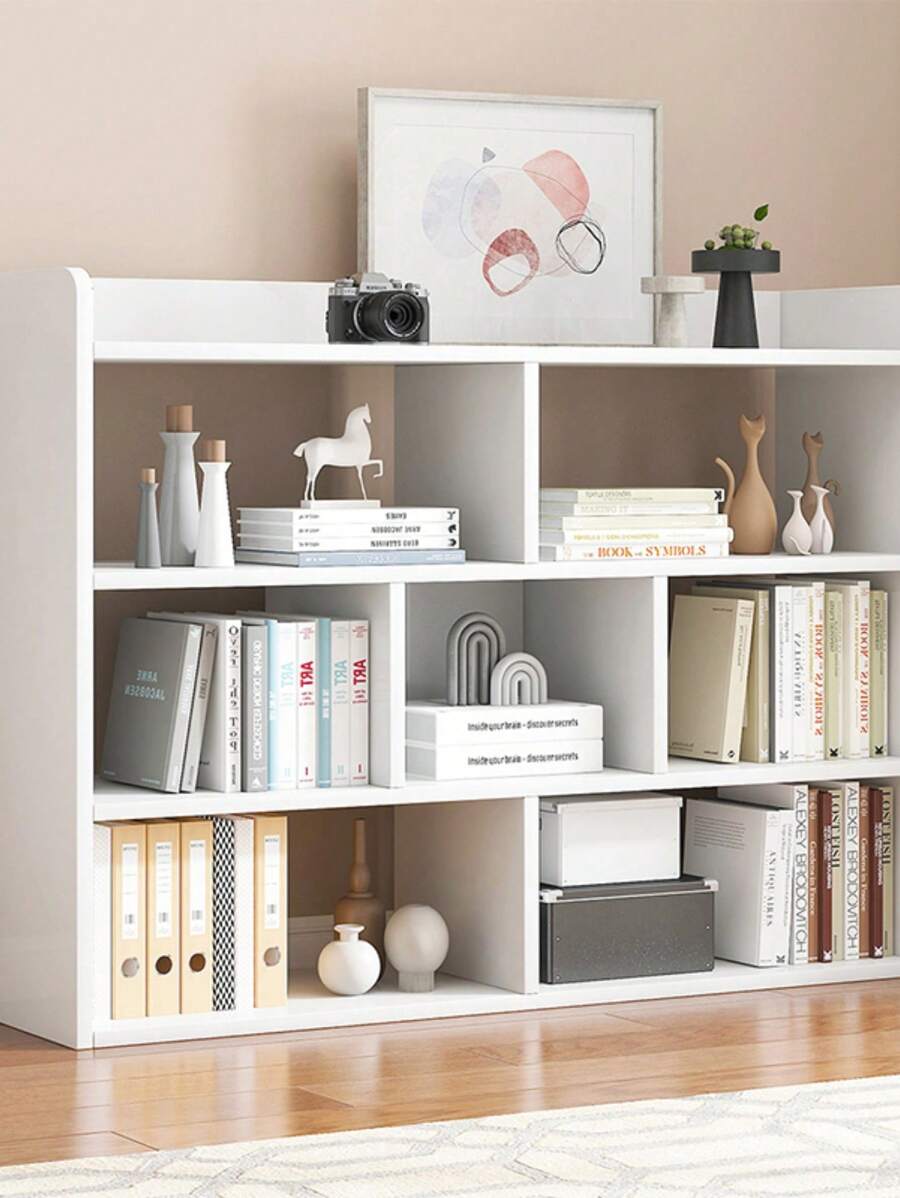 Corner Furniture: Minimalist Bookcase - Multicolor - View 1
